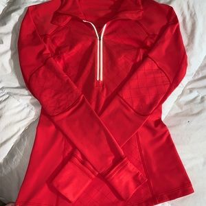 nwot !!! lululemon red pullover